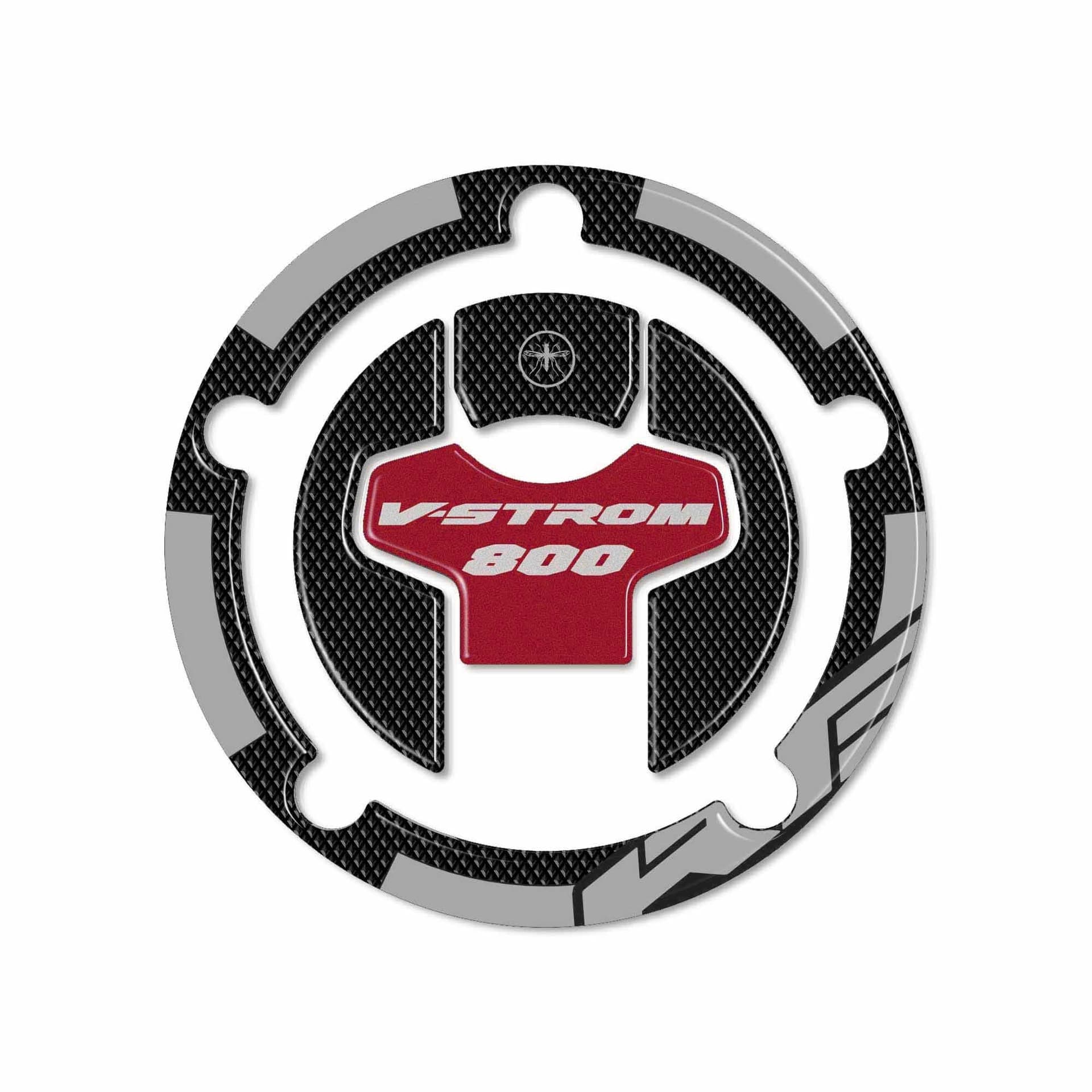 Adesivo Tappo serbatoio moto compatibile con Suzuki V-Strom 800 RE 2025-26 - 7