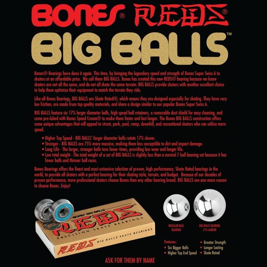 BEARING BONES  REDS BIG BALLS - 2