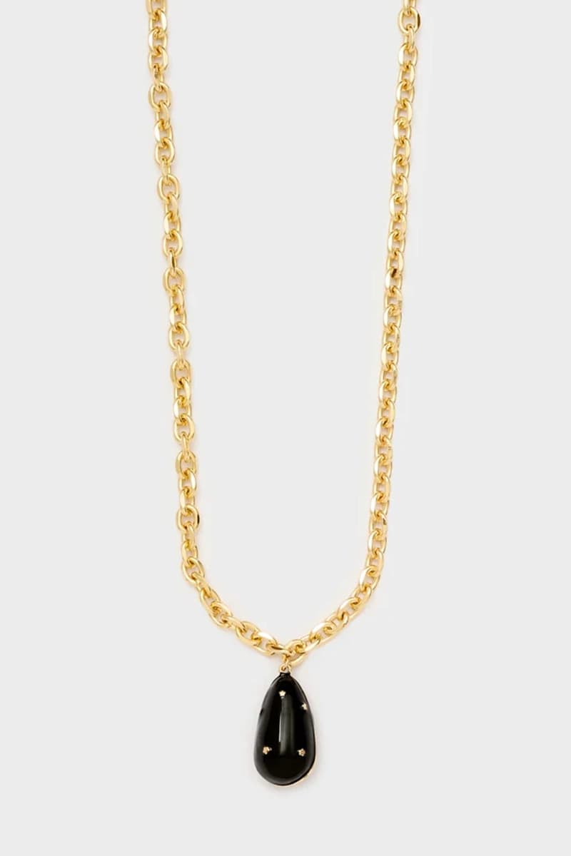 Collana Juls lunga con elemento smaltato | NALÌ - 2