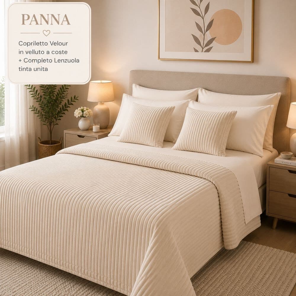 Combo Letto Coordinato Velour - 11