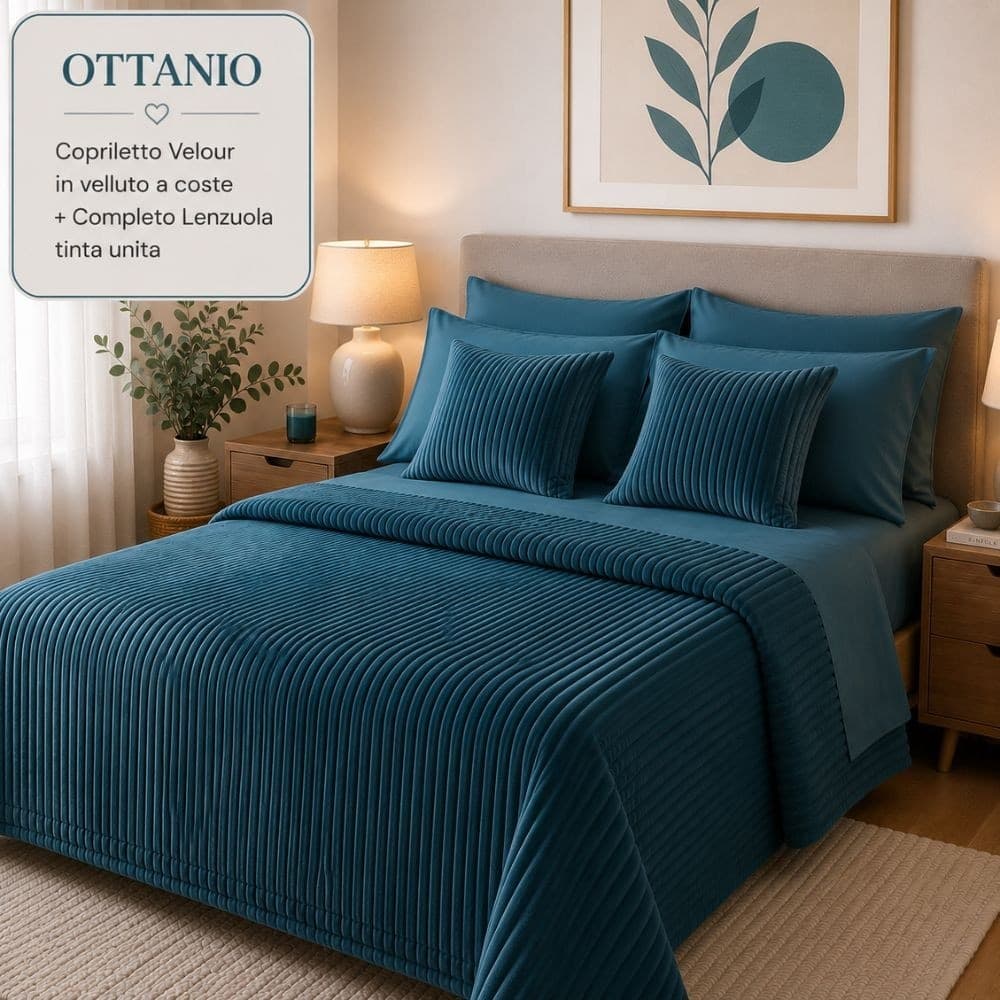 Combo Letto Coordinato Velour - 15