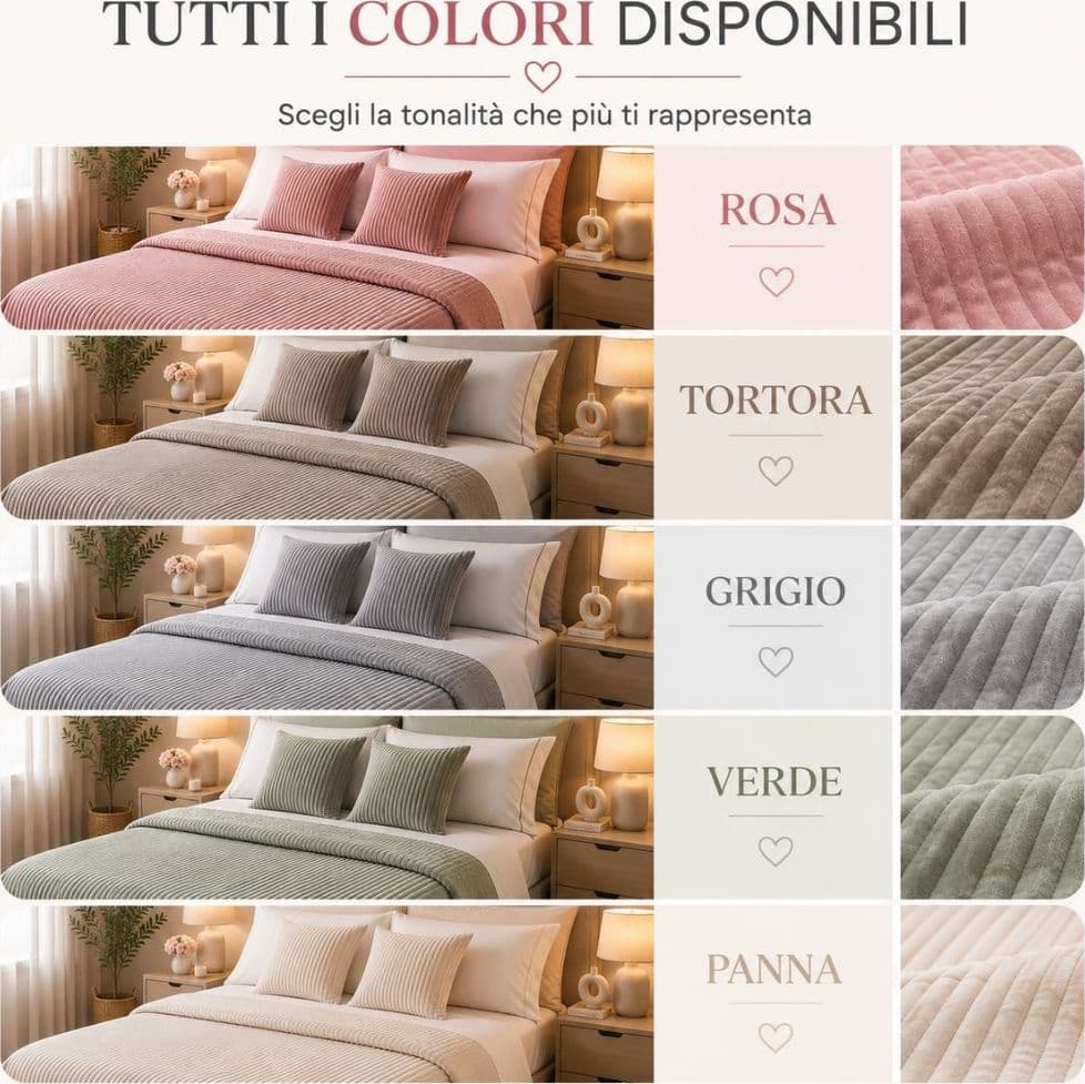 Combo Letto Coordinato Velour - 9
