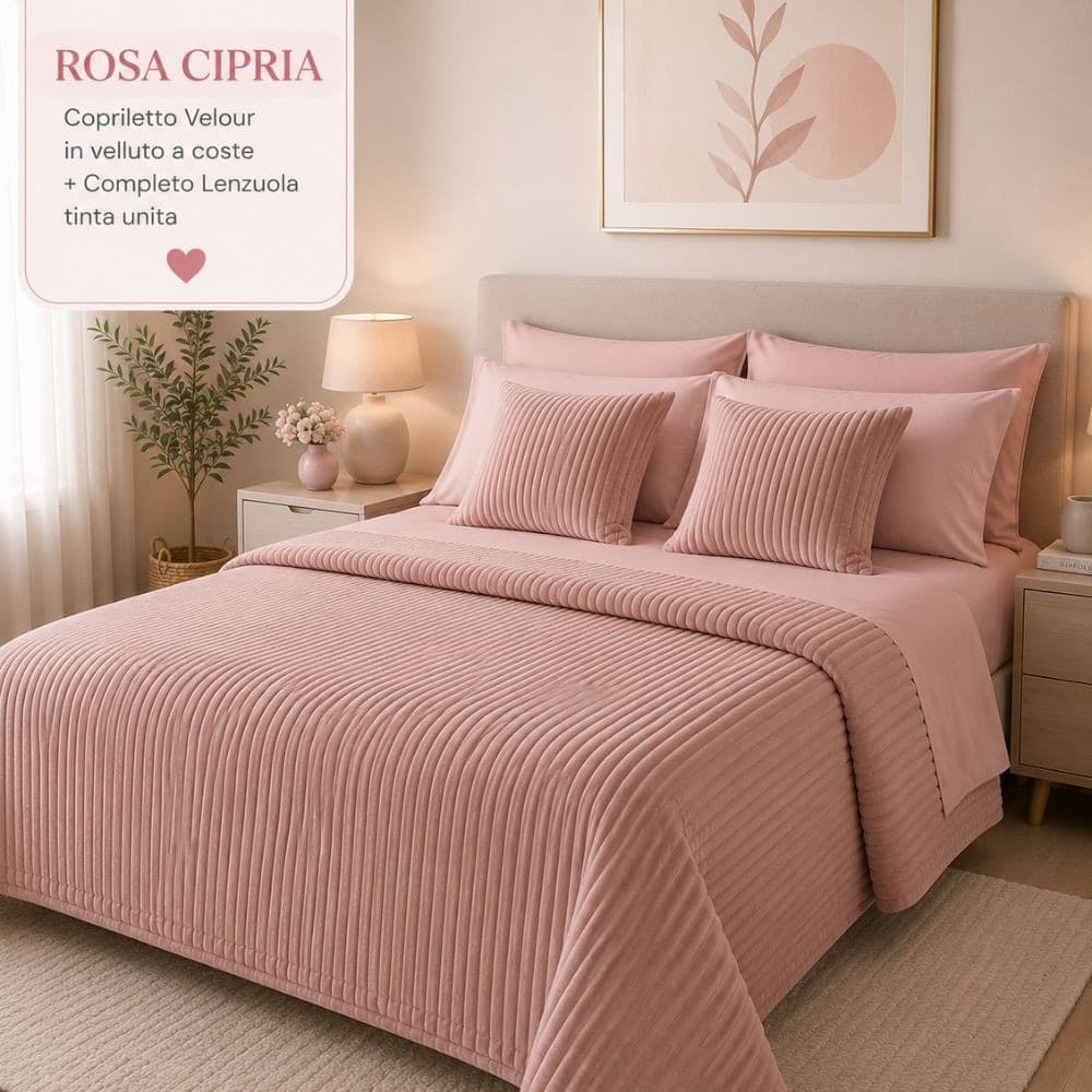 Combo Letto Coordinato Velour - 10