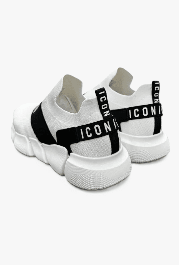 ICON scarpe slip-on uomo bianco - 4