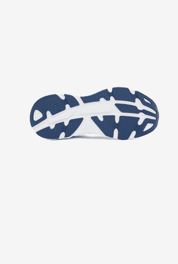 EA7 scarpe uomo bianco-blu - 5