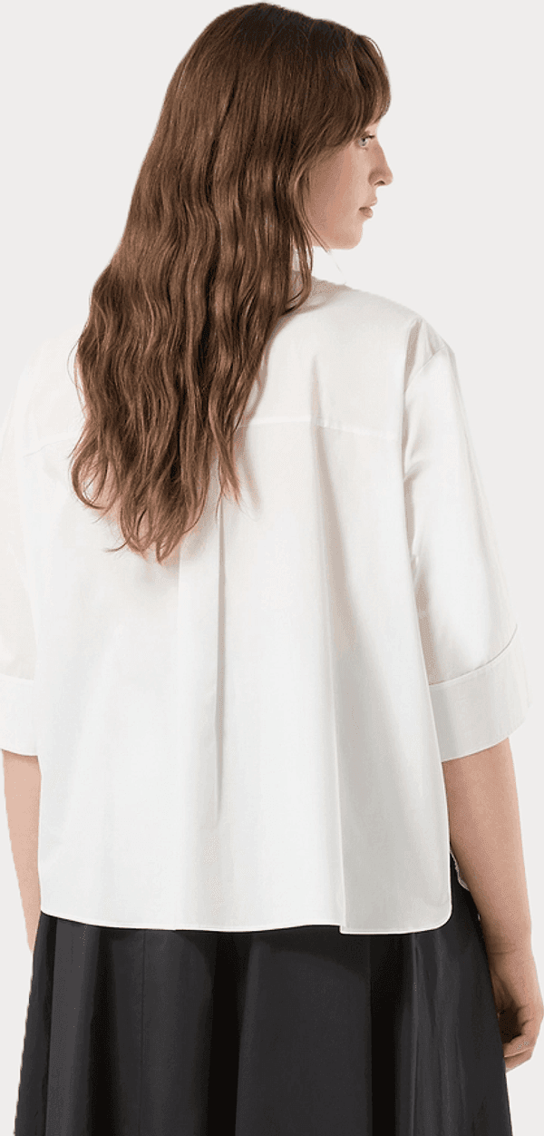 PERSONA camicia in cotone donna bianco - 3
