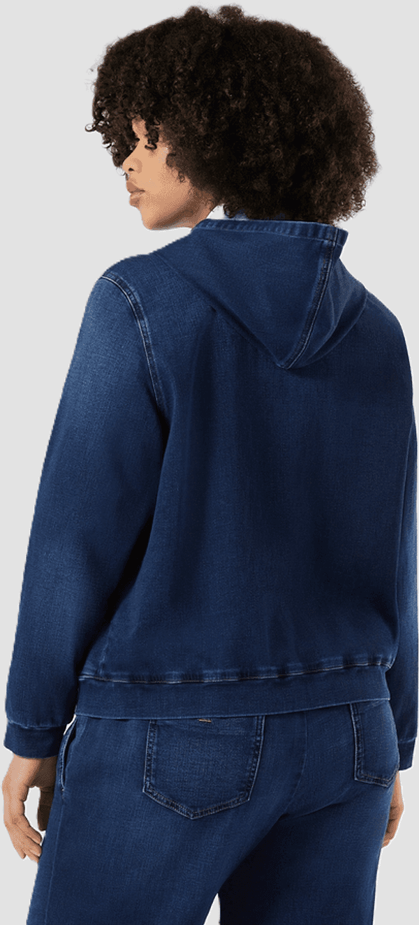 PERSONA giacca in scuba donna blu notte - 3
