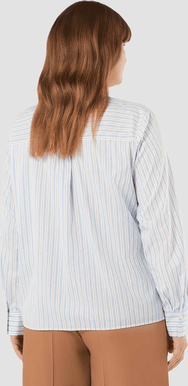 PERSONA camicia a righe donna bianco - 3