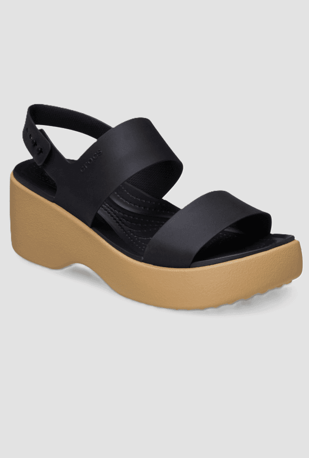 CROCS sandalo brooklyn sky sandal donna nero - 2