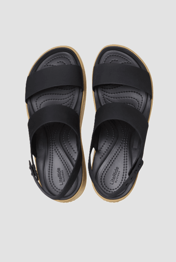 CROCS sandalo brooklyn sky sandal donna nero - 4