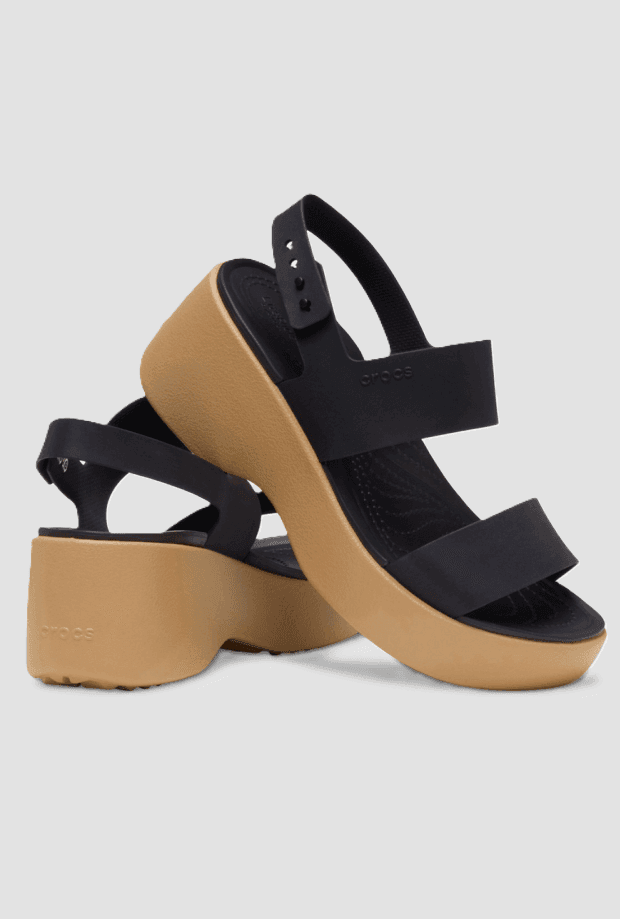 CROCS sandalo brooklyn sky sandal donna nero - 6
