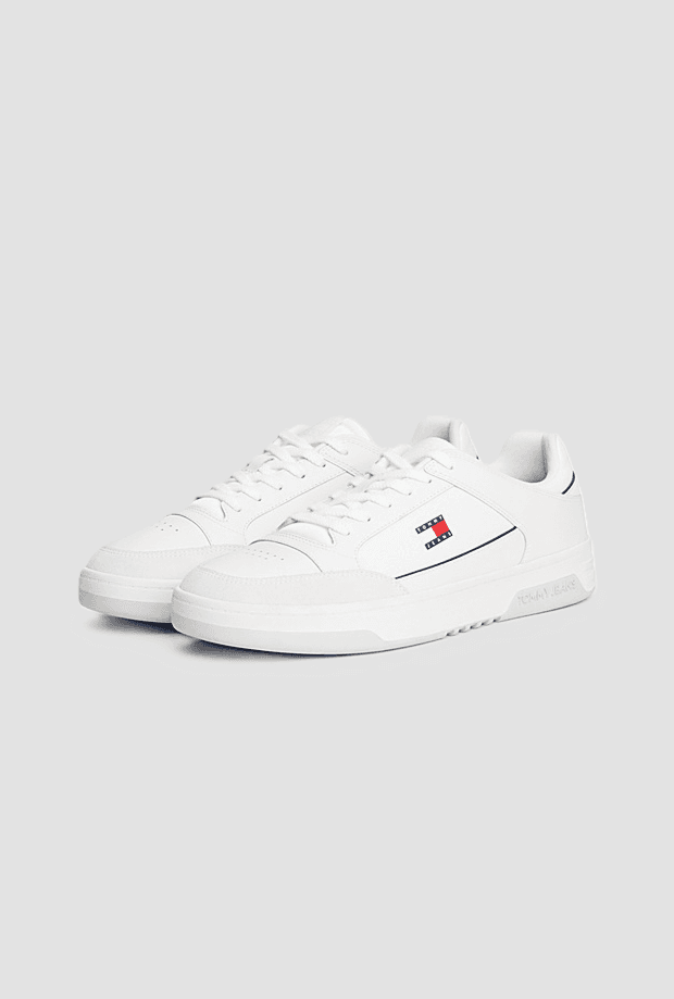 Tommy Hilfiger scarpe basse da uomo bianco - 2