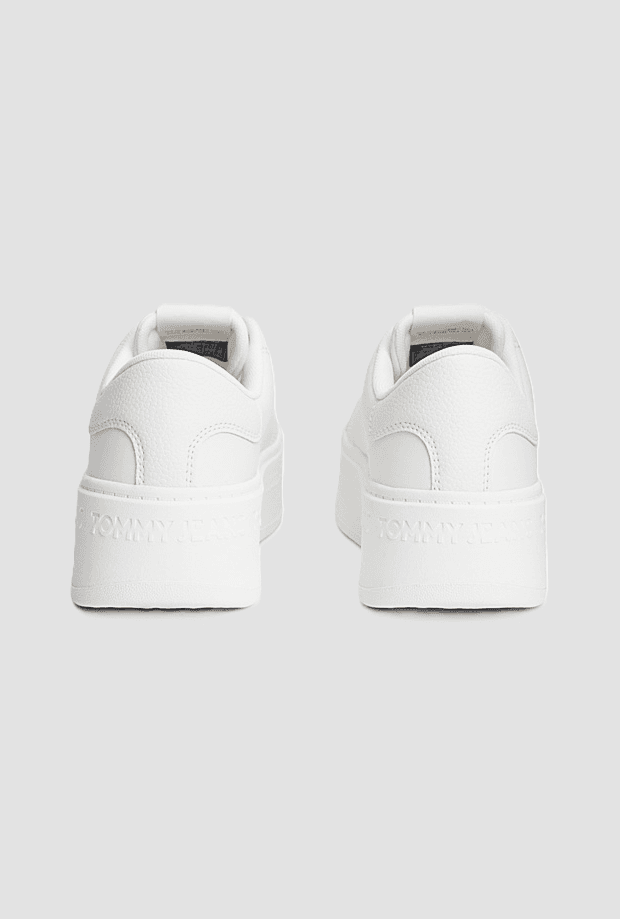 Tommy Hilfiger scarpe con platform da donna bianco - 4