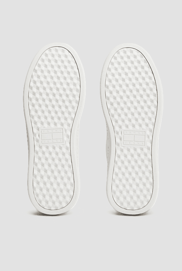 Tommy Hilfiger scarpe con platform da donna bianco - 5
