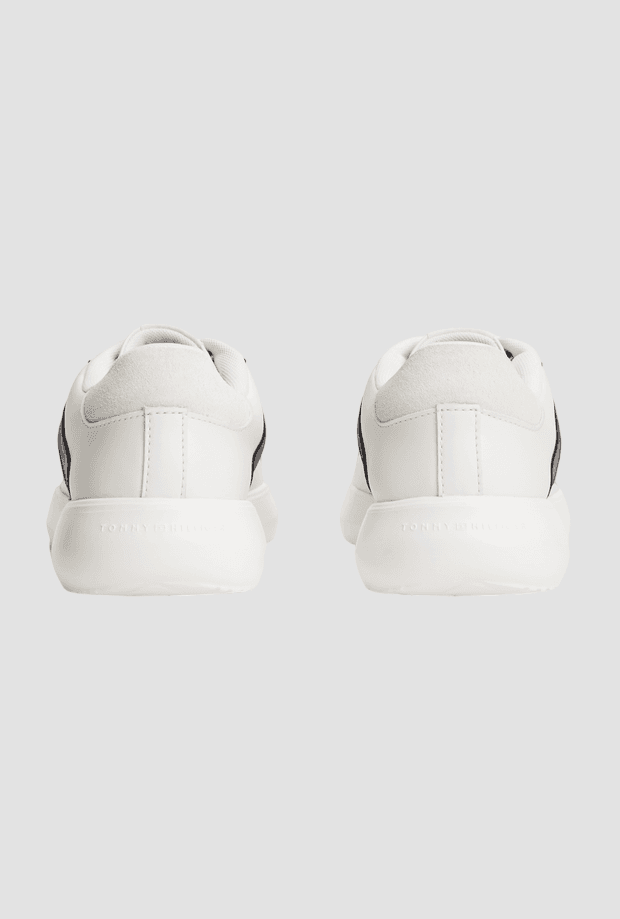 Tommy Hilfiger scarpe basse con dettagli da uomo bianco - 4