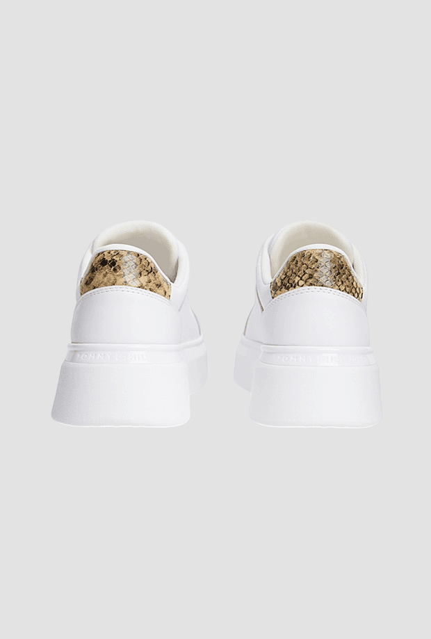 Tommy Hilfiger scarpe con platform da donna bianco - 4