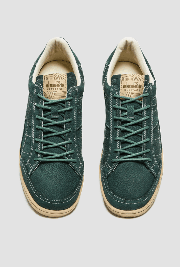 Diadora scarpe prestige seat unisex verde - 4