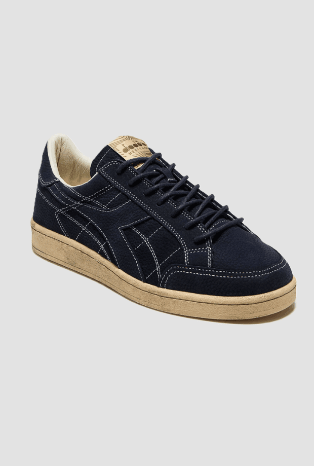 Diadora scarpe prestige seat unisex navy blue - 2