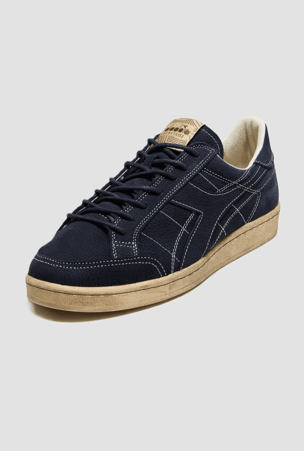 Diadora scarpe prestige seat unisex navy blue - 3