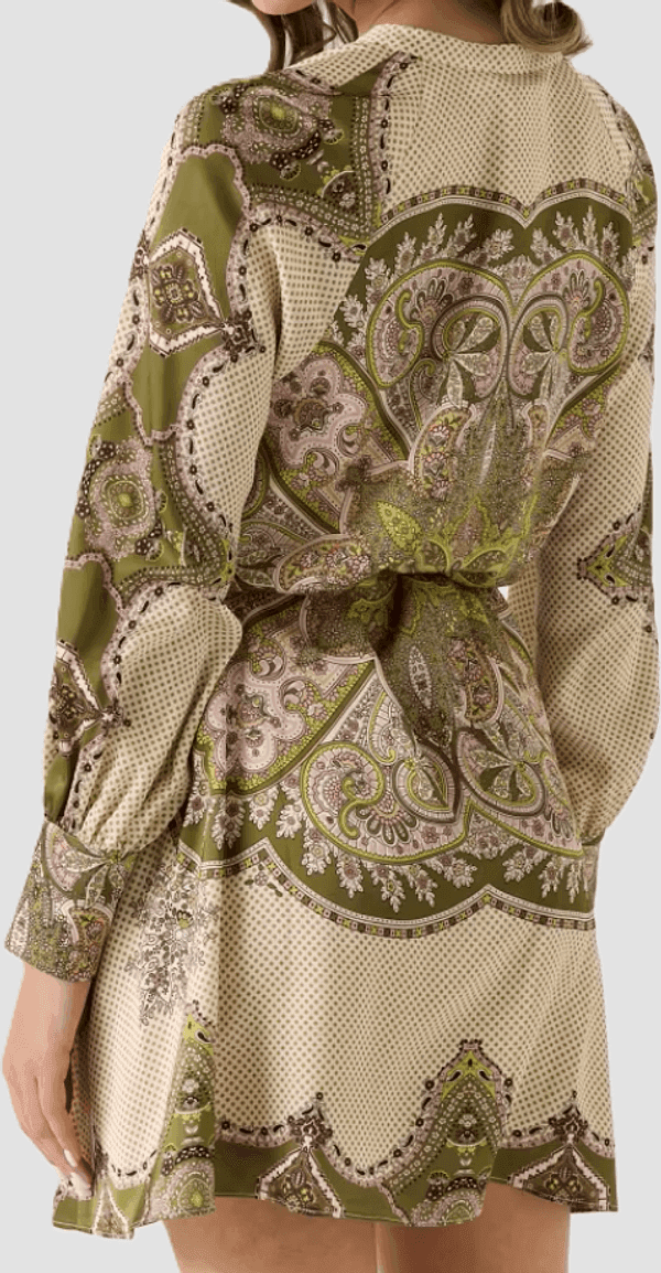 MARCIANO BY GUESS abito a fantasia con cintura donna - 3