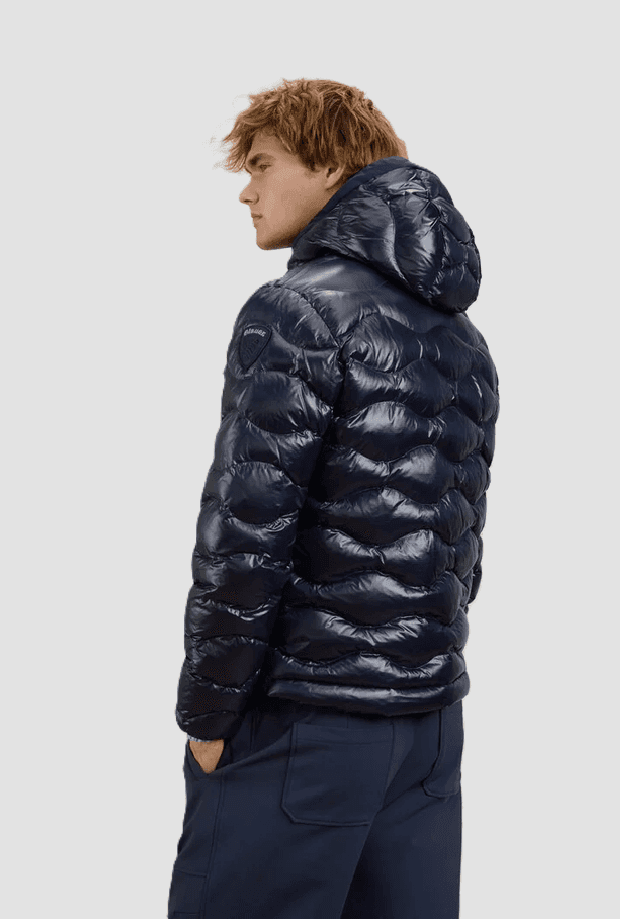 Blauer giubbino bryant da uomo blu - 3