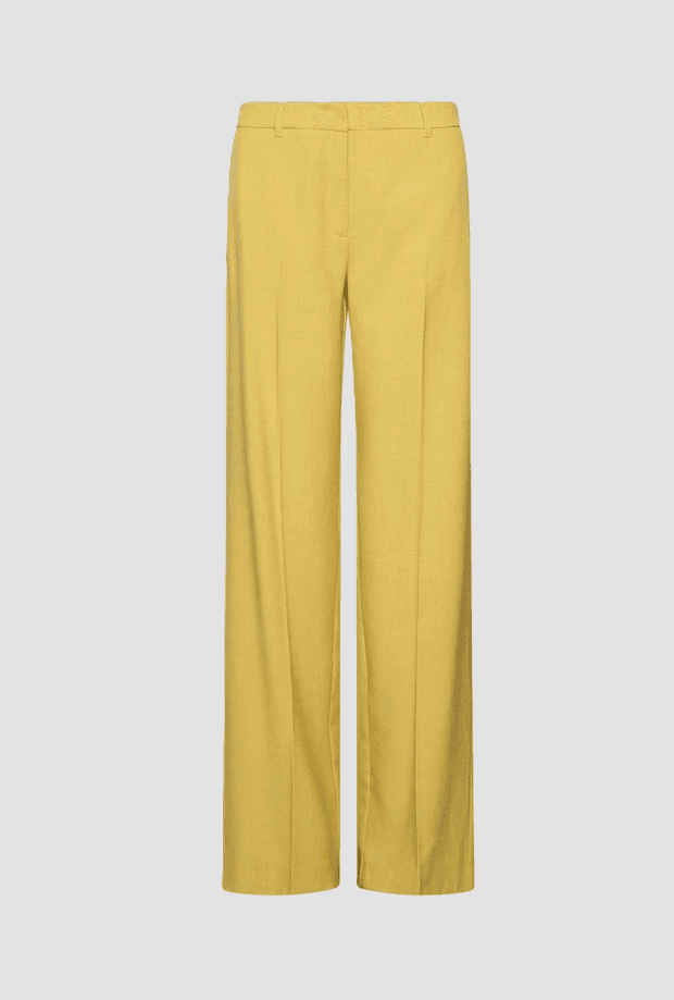 MARELLA pantalone in tela donna oliva