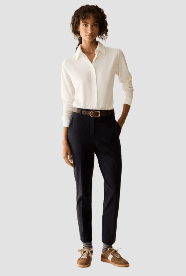 PENNYBLACK pantalone slim fit donna blu - 2