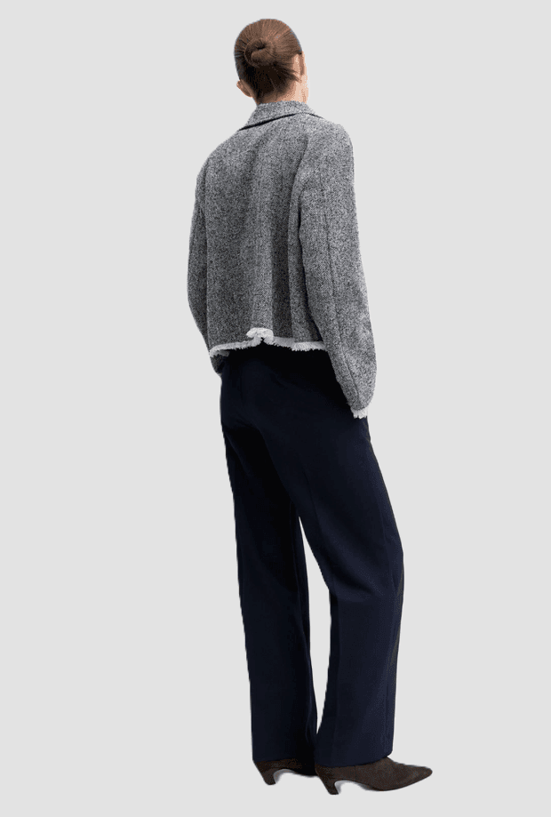MARELLA pantalone a gamba dritta donna navy blue - 3