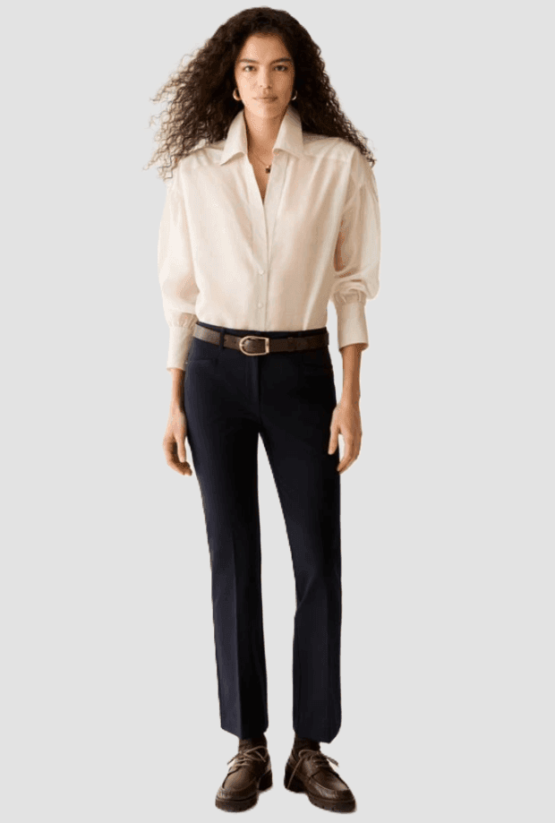 PENNYBLACK pantalone mini-flare donna blu - 2