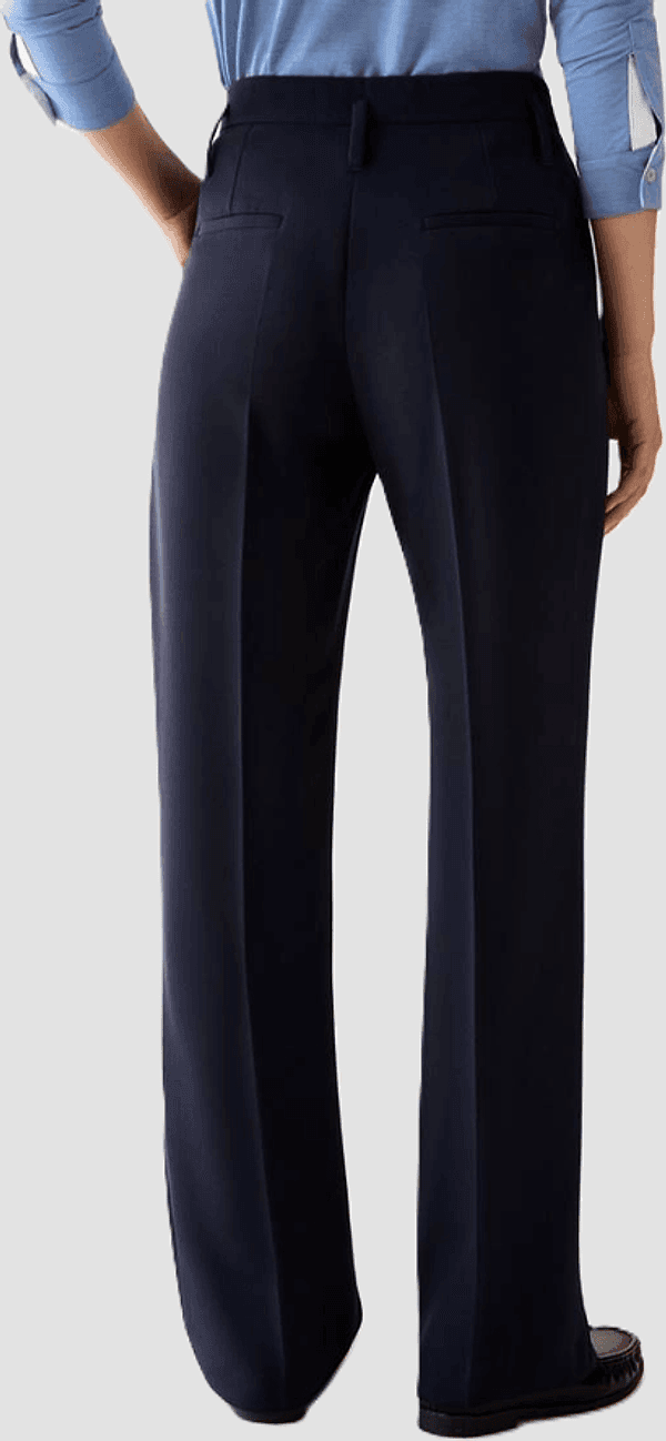 PENNYBLACK pantalone straight fit donna blu - 4