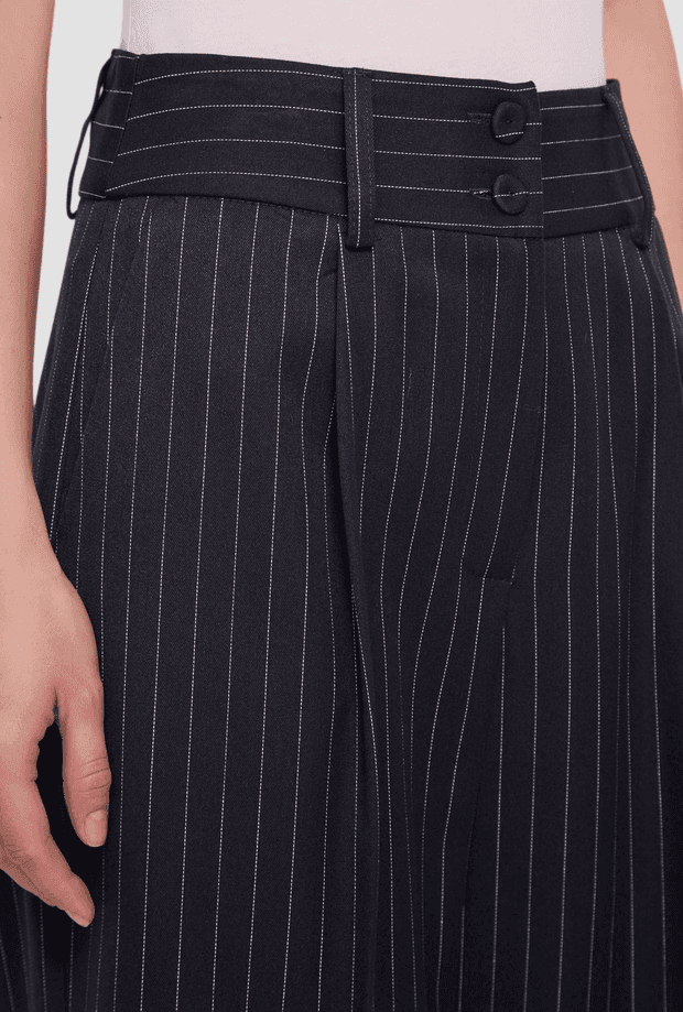GAUDI pantalone a palazzo donna evening blue - 3