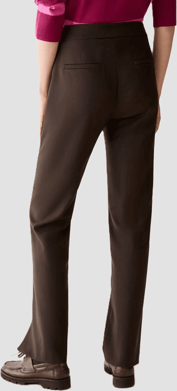 PENNYBLACK pantalone con dettagli in raso donna testa di moro - 3