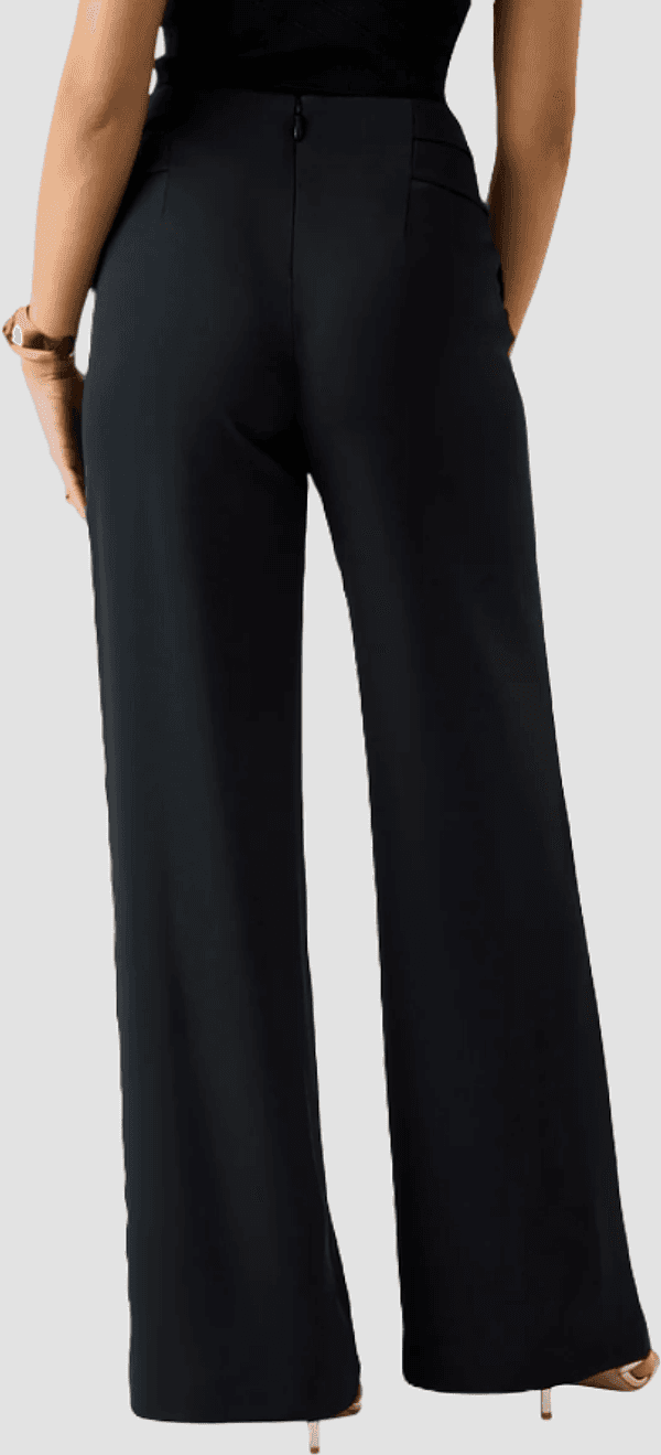 MARCIANO BY GUESS pantalone wide leg donna nero - 3