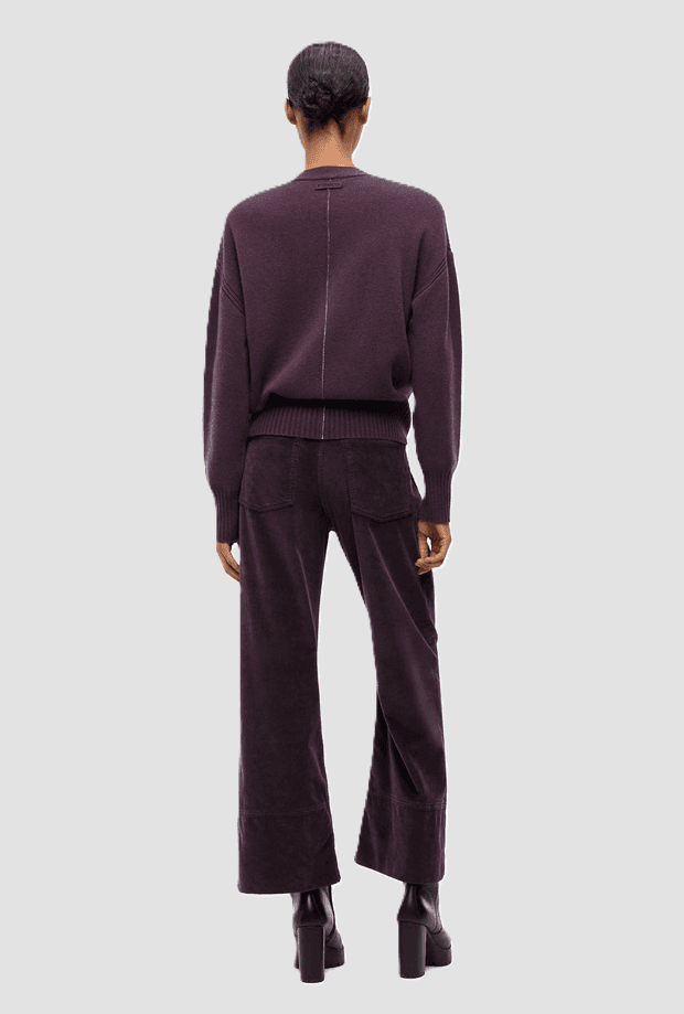 Pinko cardigan in misto lana donna viola - 4