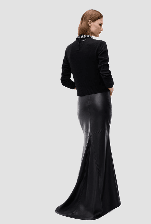 Pinko maglia con gioiello donna nero - 4