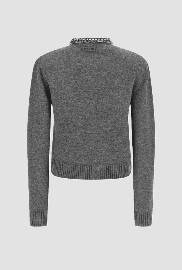 Pinko cardigan colonia donna grigio - 2