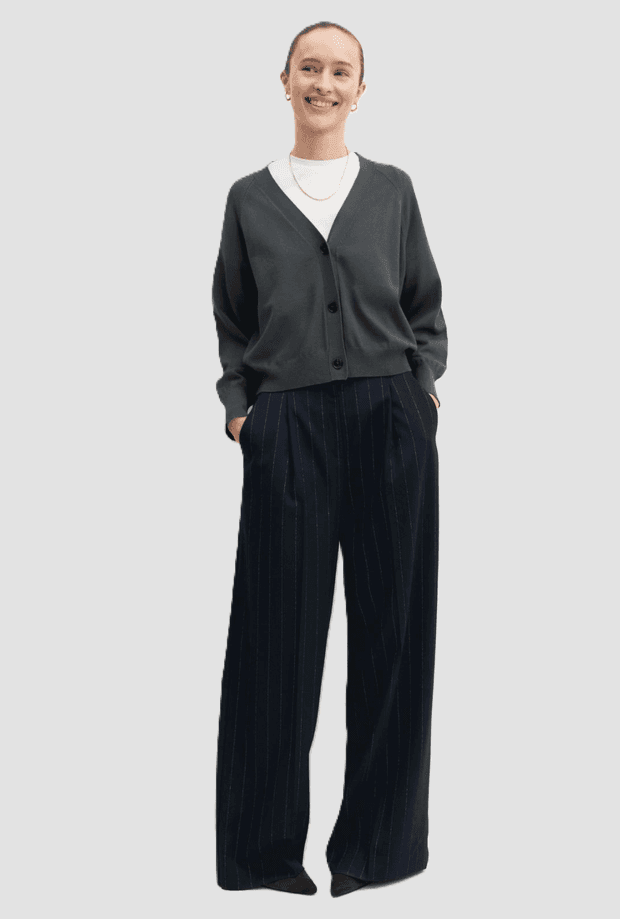 MARELLA cardigan con scollo a v donna verde sottobosco - 2
