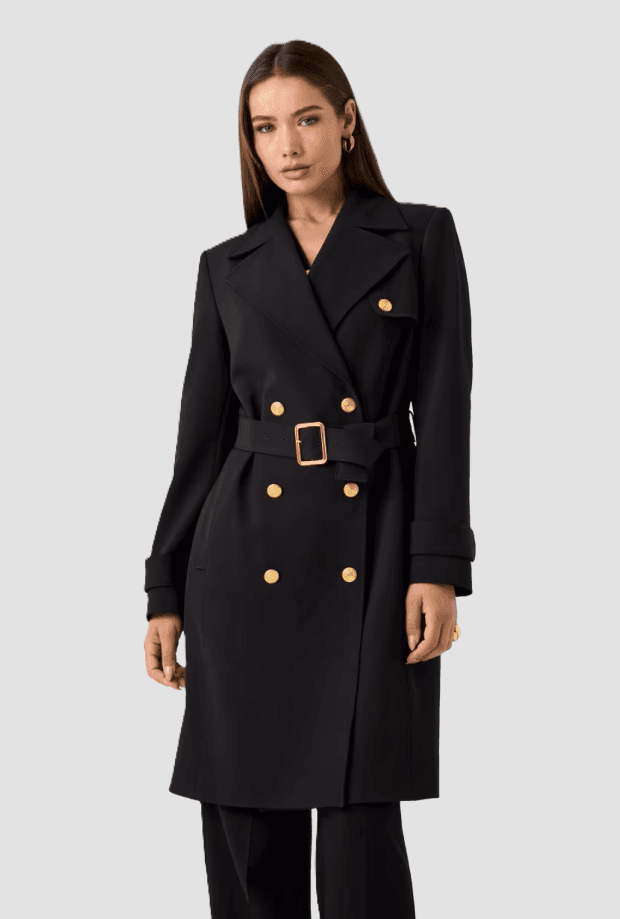 MARCIANO BY GUESS trench doppiopetto donna nero - 2