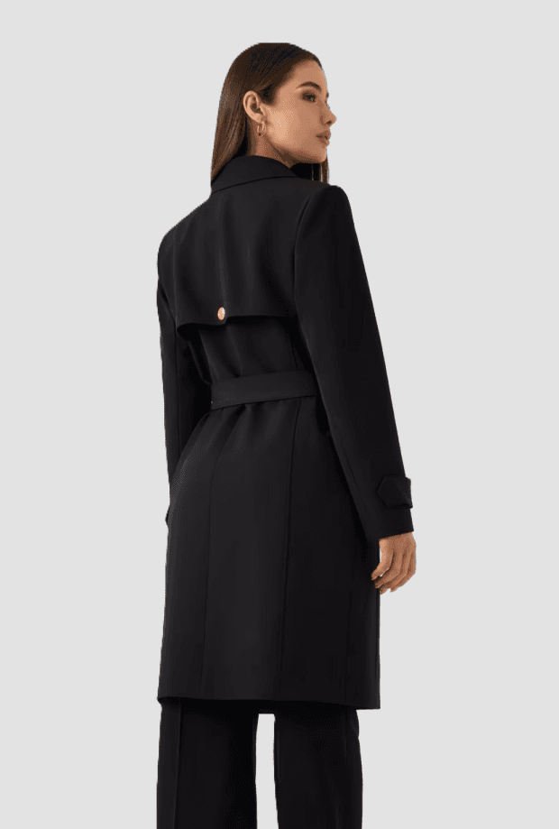 MARCIANO BY GUESS trench doppiopetto donna nero - 3