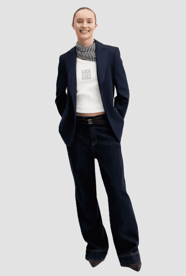 MARELLA giacca monopetto donna navy blue - 2