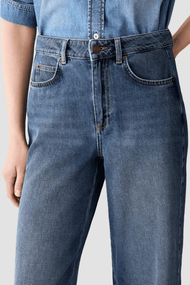PENNYBLACK jeans puddle fit donna blue - 2