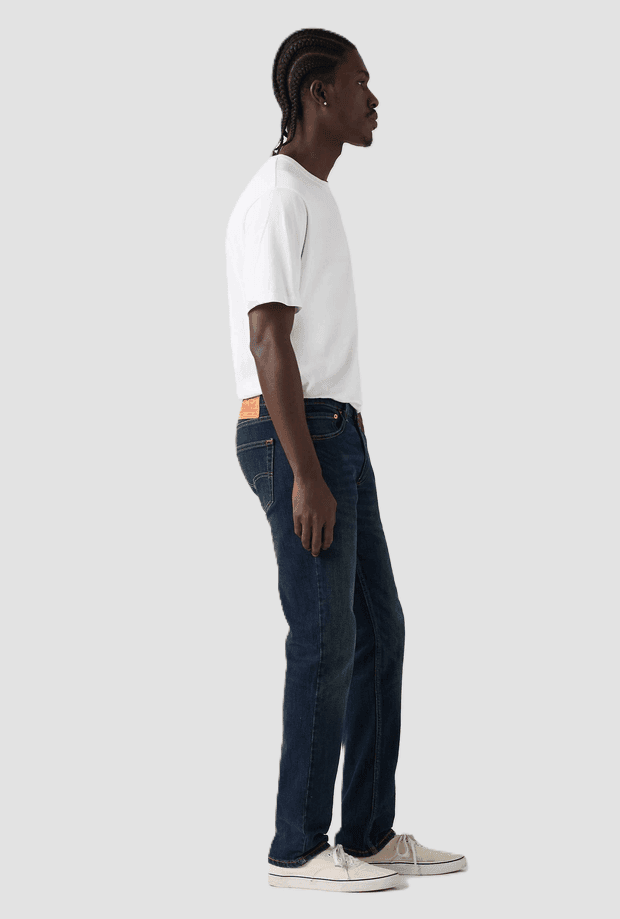 LEVI'S jeans slim fit uomo blu scuro - 3