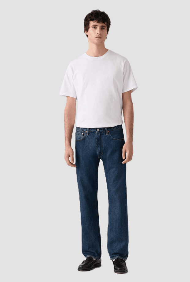 LEVI'S jeans straight fit uomo blu scuro - 2