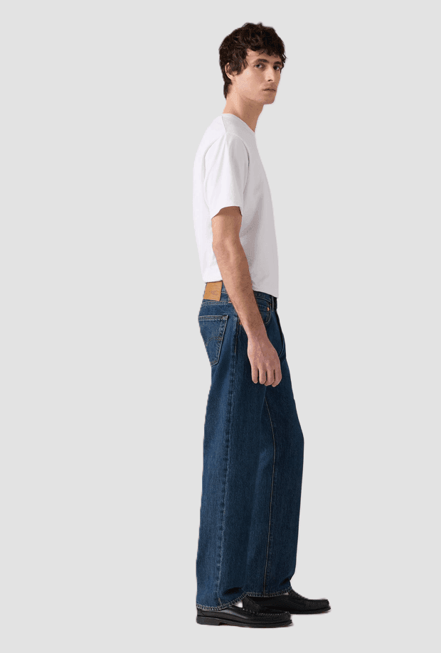 LEVI'S jeans straight fit uomo blu scuro - 3