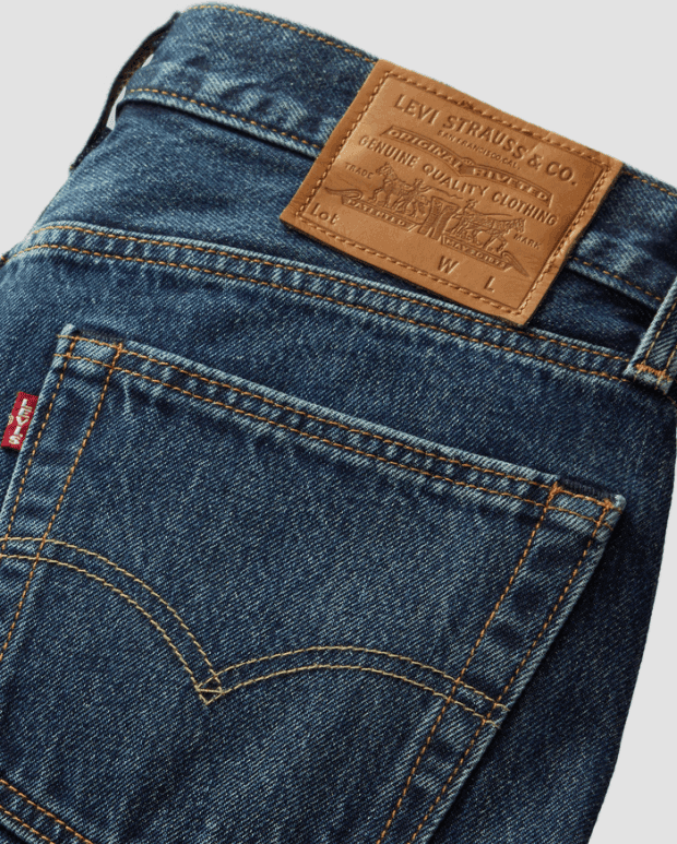 LEVI'S jeans straight fit uomo blu scuro - 5