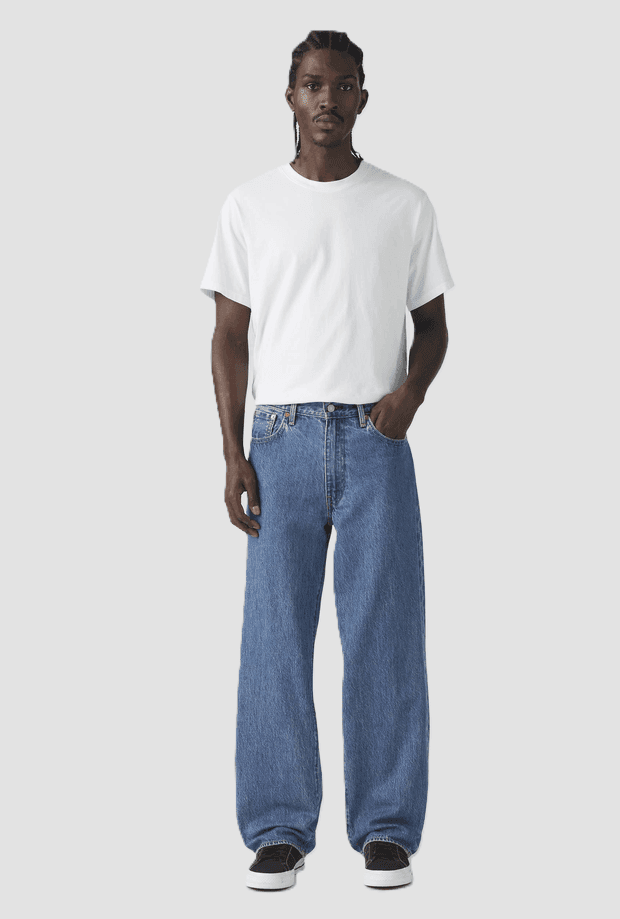 LEVI'S jeans baggy fit uomo blu medio - 2