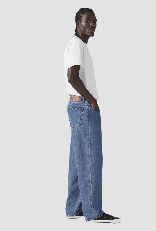 LEVI'S jeans baggy fit uomo blu medio - 3