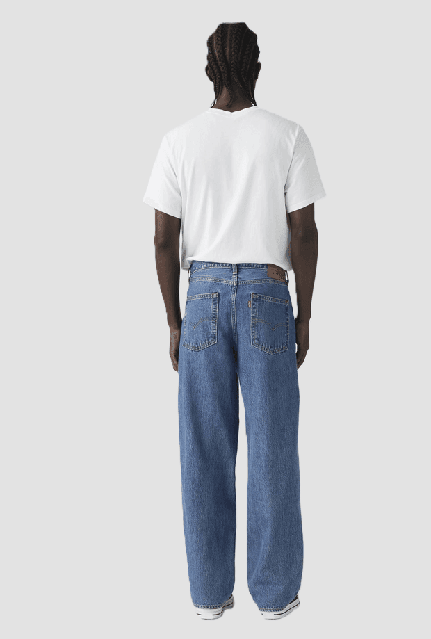 LEVI'S jeans baggy fit uomo blu medio - 4