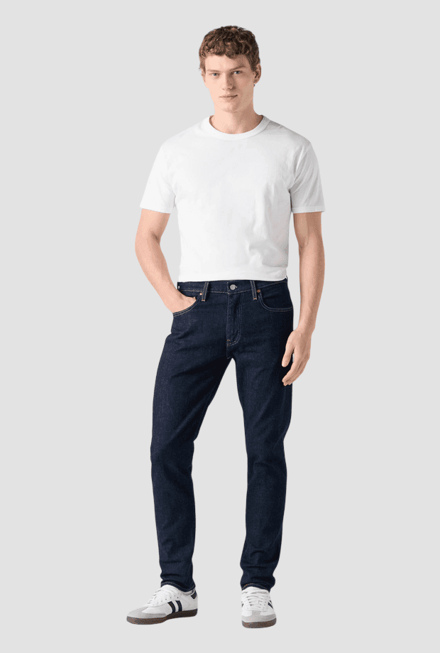 LEVI'S jeans low rise uomo blu scuro - 3