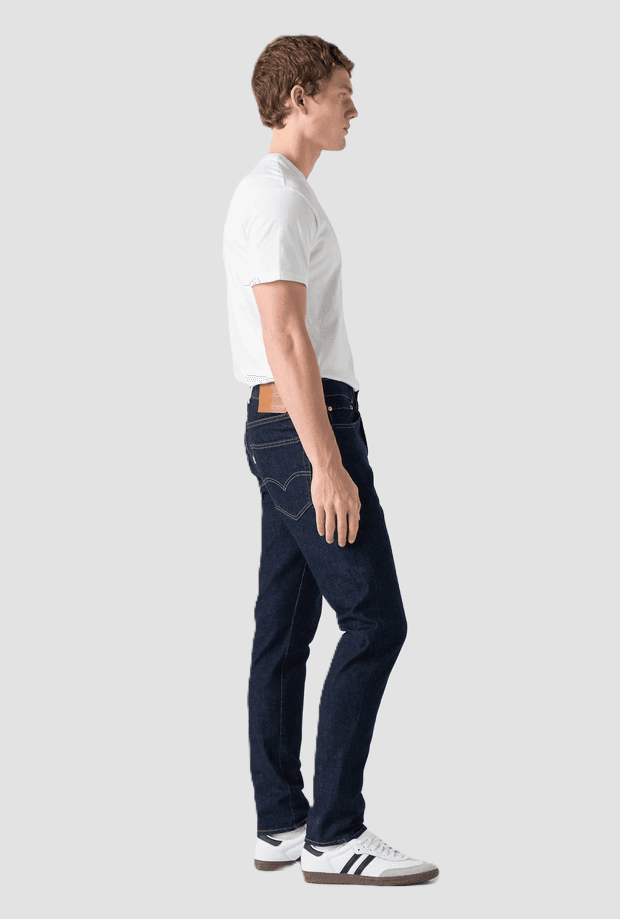 LEVI'S jeans low rise uomo blu scuro - 4